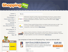 Tablet Screenshot of es.shopping-king.com